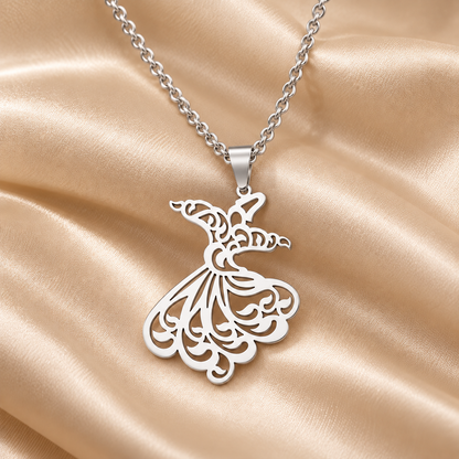 Collier Derviche Tourneur, pendentif soufi, Maison Ma Foi