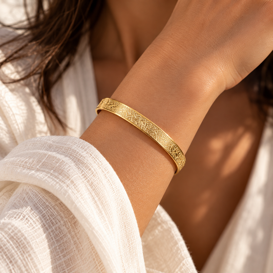 Bracelet calligraphié Ayat al-Kursi – vue produit