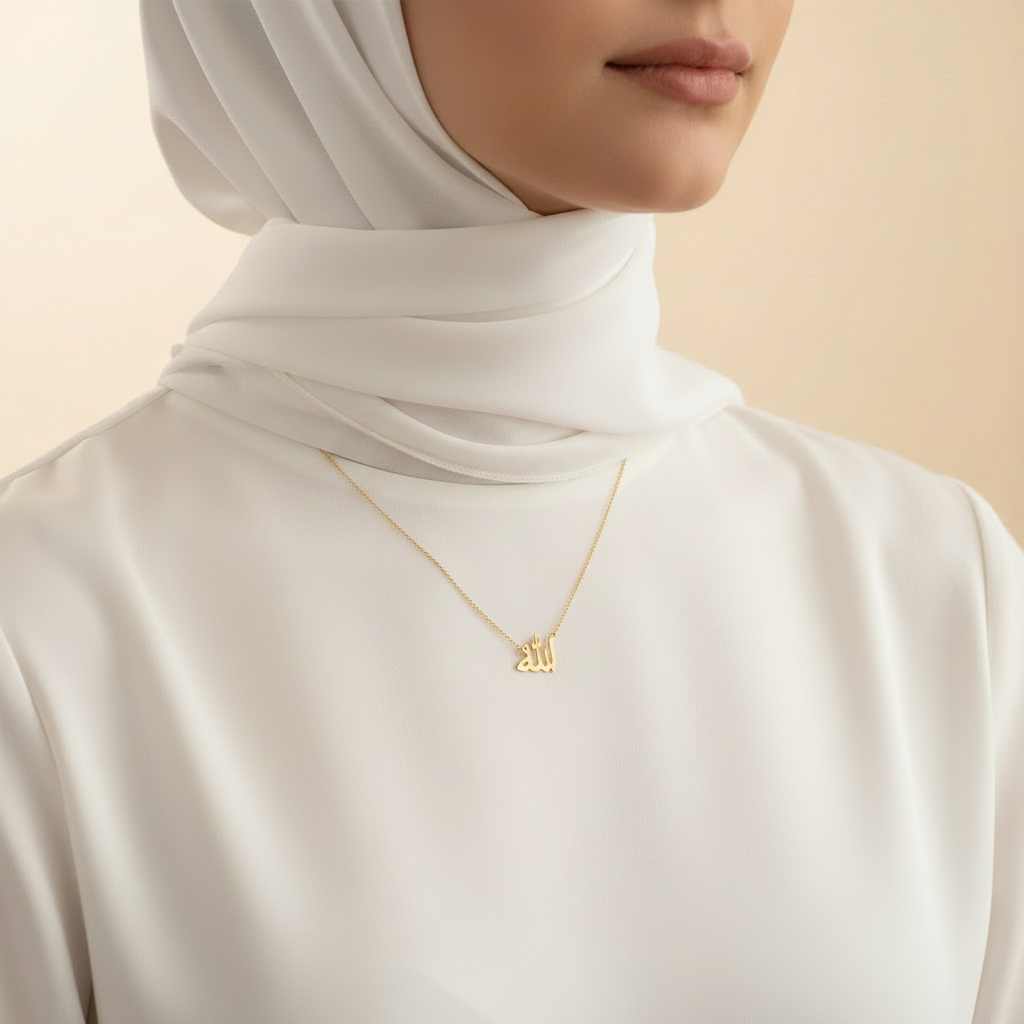 Collier Allah - col fermé