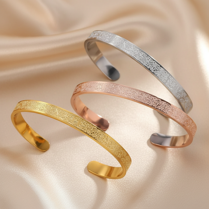 Jonc 3 coloris - soie beige